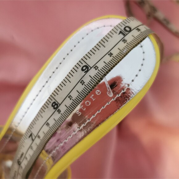 Women's Size 9 Yellow Rose Filled Heels Pleaser Style Halloween Cosplay Costume - Picture 11 of 13